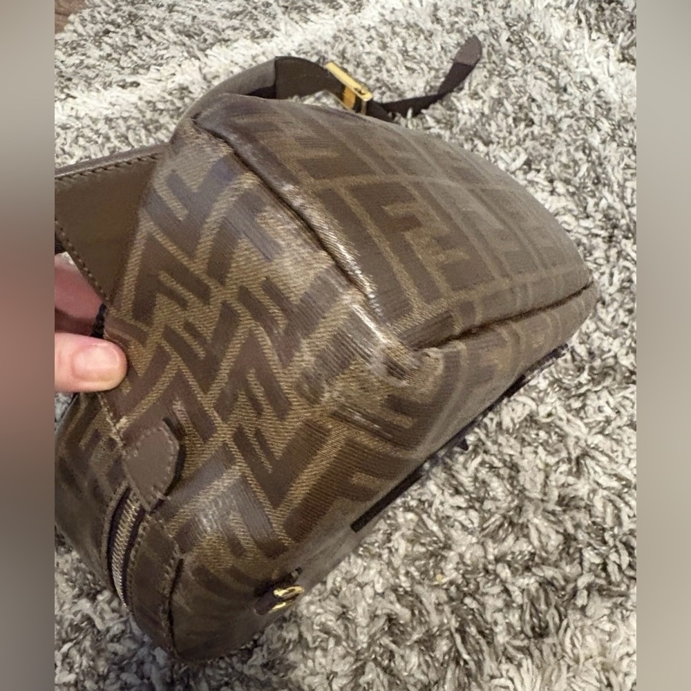 Authentic FENDI Backpack/ FF FENDI LOGO Super cute!! - Picture 9 of 12
